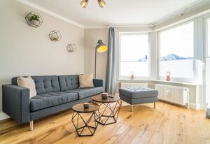 Strandnest – Moderne Ferienwohnung für 2 Personen mit Balkon - nur 300 Meter zum Strand.