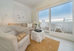 Traumblick App. 4 – Ferienwohnung Traumblick für max. 4 Personen –  mit Meerblick und Balkon