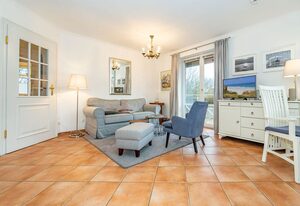 Wildente App. 5 – Ferienwohnung am Dorfteich für bis zu 2 Personen mit Balkon.