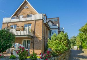 Wildente App. 5 – Ferienwohnung am Dorfteich für bis zu 2 Personen mit Balkon.