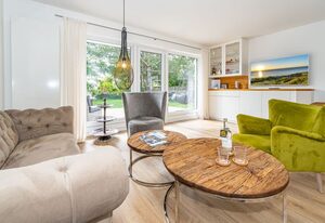 Beach Lounge – Ferienhaushälfte in ruhige Lage mit Terrasse und Garten.