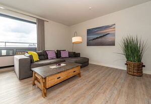 App. WolkenLoft – Exklusive Ferienwohnung mit Meerblick und großem Balkon mitten in Westerland