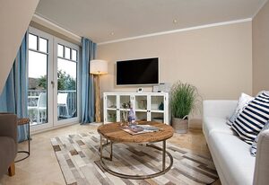 Syltmuschel – Moderne Ferienwohnung für bis zu 4 Personen mit Balkon in zentraler Lage