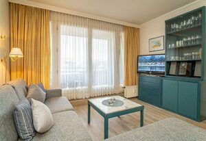 App. Störtebeker App. 16 – Strandnah & mitten in der City. Ferienwohnung für max. 4 Personen mit Balkon.