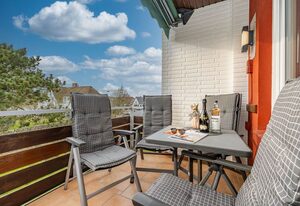 Sölring Strön – Ruhig gelegene 3-Zimmer-Ferienwohnung in Alt-Westerland mit Südbalkon.