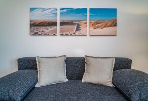 Seestern – Maritime Ferienwohnung mit Meerblick und Balkon.