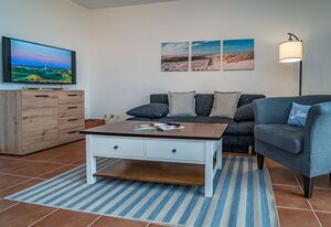 Seestern – Maritime Ferienwohnung mit Meerblick und Balkon.