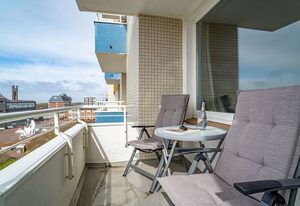 Seestern – Maritime Ferienwohnung mit Meerblick und Balkon.