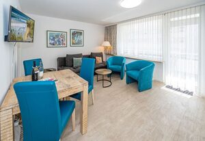 Neptun – Wohnen am Meer, in dieser zentralen 2-Zimmer-Ferienwohnung.