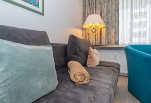 Neptun – Wohnen am Meer, in dieser zentralen 2-Zimmer-Ferienwohnung.