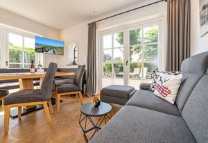 Am Luv – End-Ferienhausteil für max. 6 Personen mit Sauna und Garten.