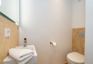 Am Lee – Mittel-Ferienhausteil für max. 4 Personen in Tinnum, mit Sauna.