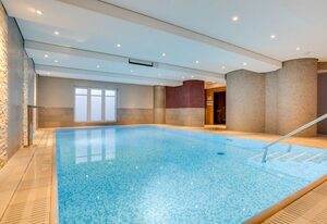 App. Wellness – Zentrale Ferienwohnung für bis 4 Personen mit Terrasse und Wellnessbereich.