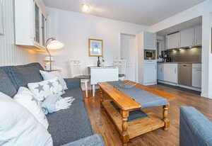 Strandberg III – 2 -Zimmer-Ferienwohnung in Westerland - nur 400 Meter zum Strand.