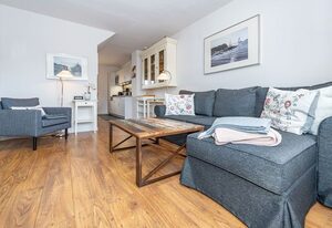 Strandberg I – Ebenerdige 2-Zimmer-Ferienwohnung in Westerland - nur 400 Meter zum Strand.