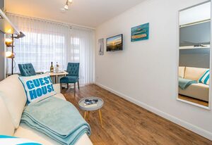 Haus am Meer Whg.46 – Moderne 1-Zimmer-Ferienwohnung mit Balkon. - nur 100m bis zum Strand!