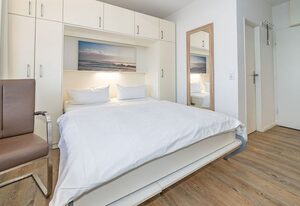 Friesennest – Stadt- und strandnahe 1-Zimmer-Ferienwohnung mit Balkon