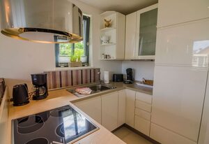 Port Royal – Ferienhaushälfte für bis zu 4 Personen mit Garten in Stadt- und Strandnähe
