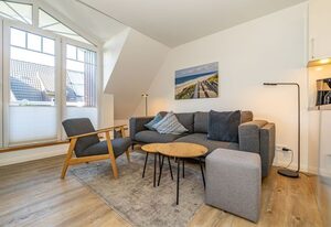 Austernfischer App. 4 – 3-Zimmer-Ferienwohnung für bis zu 4 Personen mit Balkon.