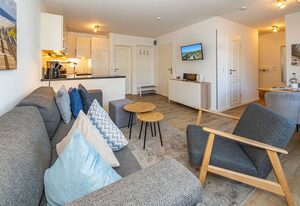 Austernfischer App. 4 – 3-Zimmer-Ferienwohnung für bis zu 4 Personen mit Balkon.