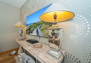 Winterhuus – Traumhaftes Ferienhausteil mit Garten und Sauna im Süden von Westerland.
