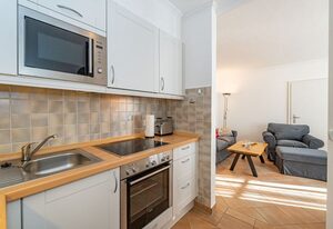 Sylter Meerzeit – 1-Zimmer-Ferienwohnung Stadt- und strandnah in Westerland mit Parkplatz