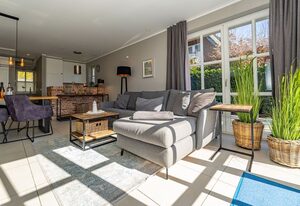 Anker Hus – Ruhig gelegene Doppel-Ferienhaushälfte am Friedrichshain mit Terrasse.