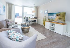 App. Sonnenzauber – 1-Zimmer-Ferienwohnung mit Balkon in Westerland, direkt am Meer.