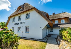 App.Reetlodge – Ferienwohnung unter Reet für bis zu 4 Personen mit Sonnenkuhle.