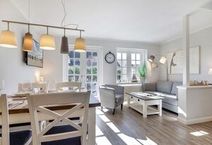 Friesenhüs App. 2 – Geschmackvoll eingerichtetes Appartement für 4 Personen unweit des Dorfteichs
