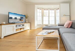 Inselnest – Ferienhausteil für bis 4 Personen mit Garten. - Nur 350 Meter bis zum Strand!