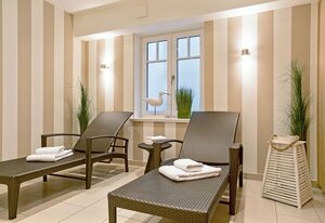 Landhaus Berthin-Bleeg, App. 4 Buhne 4 – Top Lage. Luxuriöse Ausstattung. Wellness im Hause.