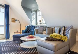 Landhaus Berthin-Bleeg, Die Syltlounge App. 9 – 2-Raum-Appartement im DG, ca. 40 m² Nutzfläche, 1 Parkplatz, Nichtraucher.