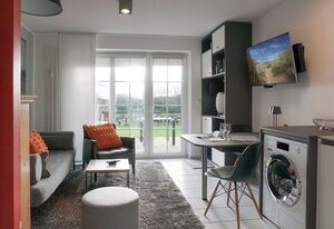 Am Kurpark, App. 3 – 2-Raum-Appartement im Erd- und UG mit ca. 53m² Nutzfläche für max. zwei Personen
