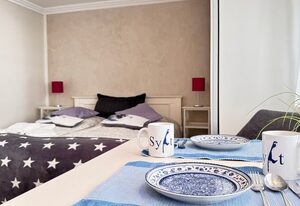 10-105, sehr Strandnah, im Herzen Westerlands, Westbalkon, 1 Zi.