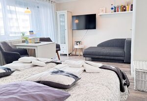 10-105, sehr Strandnah, im Herzen Westerlands, Westbalkon, 1 Zi.