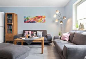 Am Bahndamm 73  "Haus Meerblick" – helles und freundliches Ferienhaus in Strandnähe