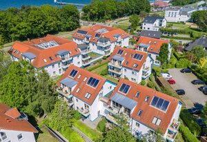 Residenz am Strand – Komfortable Ferienwohnung in erster Reihe am Strand von Zingst mit Balkon