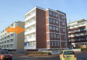7-9, Marienstr., sehr strandnah, Südbalkon mit kleinem Seeblick, 2 Zi.