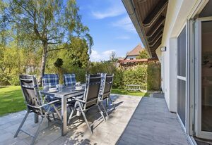 Kuttels Koje – Ab an die frische Luft und den Urlaub im Garten des Ferienhauses genießen.