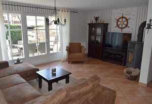 Ferienhaus Seebrise – Feriendomizil im hochwertigen maritimen Ambiente am langen Sandstrand!