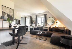 Koje23 – Diese wunderschöne OG-Wohnung hat ca. 55 m² und bietet bis zu 2 Personen Platz.