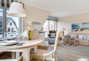 Landhaus Berthin-Bleeg, App. 5 Strandleben – Top Lage. Beach-Style Ausstattung. Viel Platz. Alles auf einer Ebene.