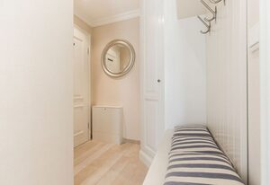 Landhaus Berthin-Bleeg, App. 5 Strandleben – Top Lage. Beach-Style Ausstattung. Viel Platz. Alles auf einer Ebene.