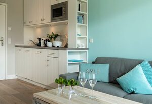 Strandweg – 1-Raum-Appartement im EG mit ca. 24 m² Nutzfläche für bis zu zwei Personen
