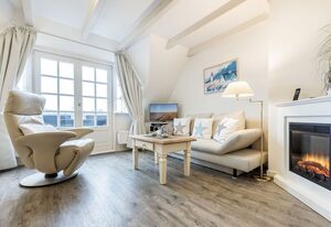 Heidepark – Strandnah gelegenes, komfortables 2-Raum-Appartement im Ober- und Dachgeschoss