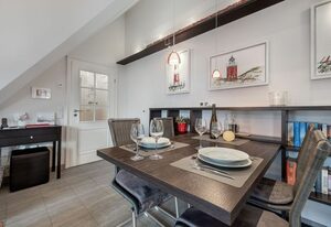Landhaus Berthin-Bleeg, App. 8 Di Füürtoorn – Top Lage. Design-Ausstattung. Alles auf einer Ebene für bis zu 2 Personen