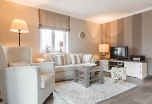 Landhaus Berthin-Bleeg, App. 7 Lichtblick OG rechts – Zwei Raum Appartement im 1. OG auf einer Ebene ca. 56 qm für bis zu 2 Personen.