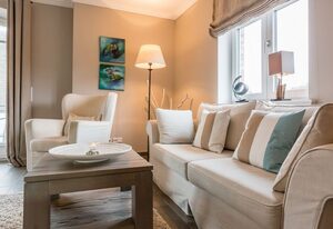 Landhaus Berthin-Bleeg, App. 7 Lichtblick OG rechts – Zwei Raum Appartement im 1. OG auf einer Ebene ca. 56 qm für bis zu 2 Personen.