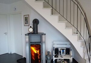 Riedhaus am Siel – 100qm Ferienhaus für 6 Pers. + Hund mit Kamin, Wärmekabine & Garten in Top-Lage